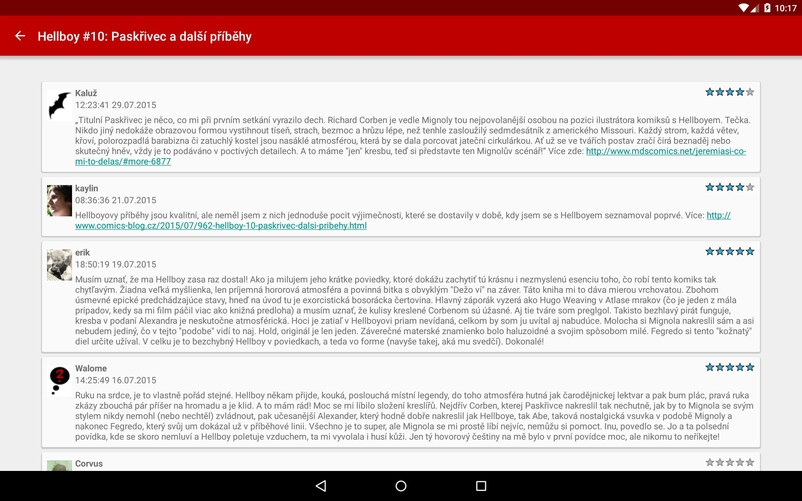 ComicsDB Client screenshot